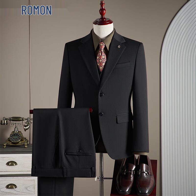 ROMON Men's Business Formal Suit Set