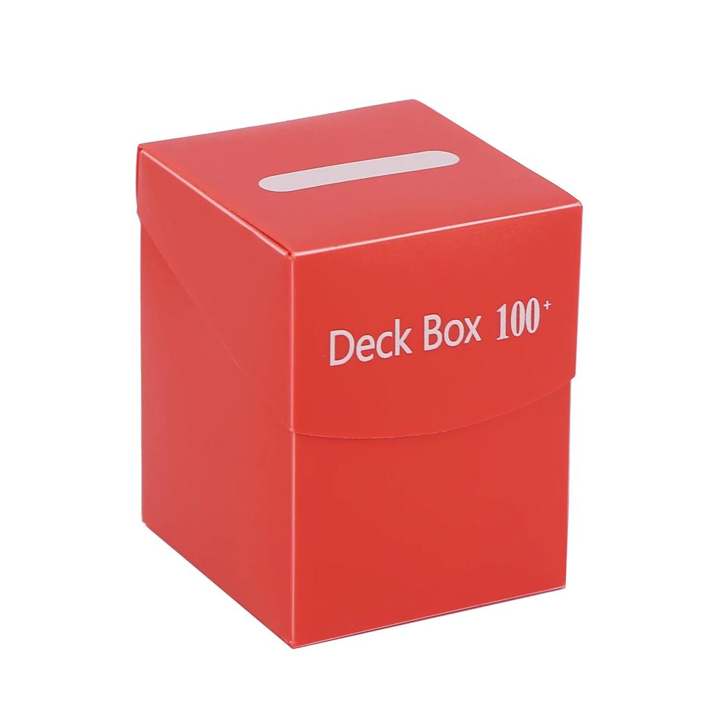100+ Capacity Card Deck Box Trading Card Storage Box for Pokemon Magic YuGiOh Collectible Sport Cards Case Card Organizer