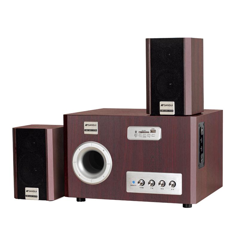 SANSUI Active Bluetooth Home Theater & Karaoke Speaker System