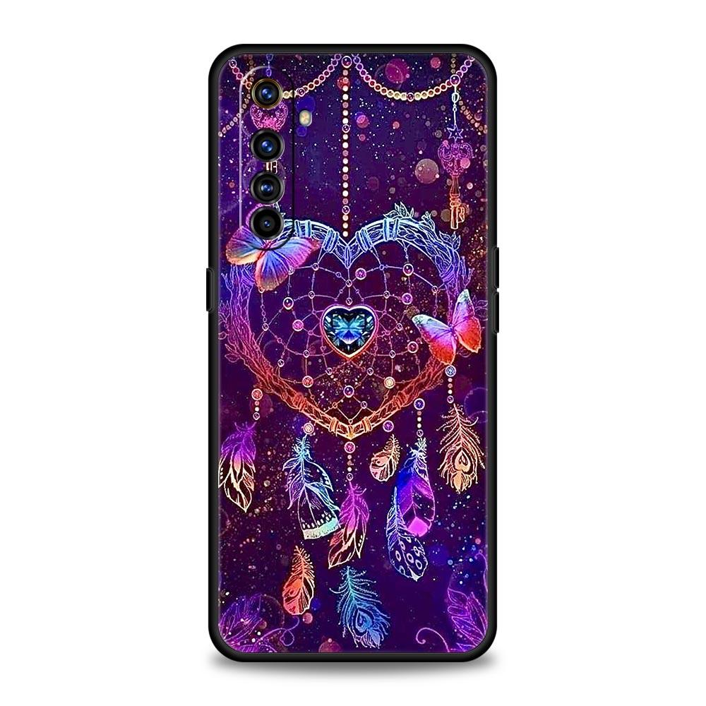 

Soft TPU Case For Realme C67 C63 C55 C53 C25 C21 10 11 12 13 GT 2 3 5 Pro Plus Shockproof Phone Cover Cute Mandala Dreamcatcher Realme 11
