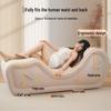 Inflatable PVC Recliner: Portable Single Air Sofa for Indoor Dorm Use