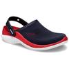 Crocs Lightweight Comfortable Non-Slip Clogs Unisex Footwear Deep-Blue Chili-Red 206708-4CC