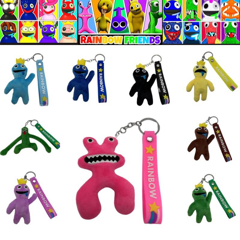 Cuddly Roblox Rainbow Friends Plush Toy Pendant Keychain