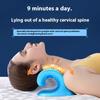 C-shaped Neck Shoulder Stretcher Relaxer Cervical Chiropractic Traction Device Pillow for Relief Cervical Spine Traction Tools
