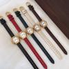 New Compact Bathtub Oval Luxury Niche Women's Watch Small Dial High Quality Leather Women's Watch Birthday Gift