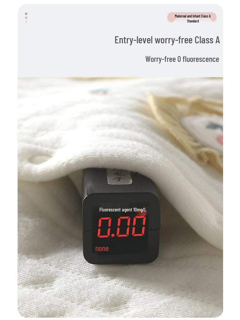 Dreilagiger warmer Baumwoll-Strampler ohne Knochen für 0-6 Monate