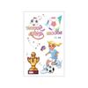 Ruikalong Waterproof World Cup Football Fan Face Tattoo Sticker.