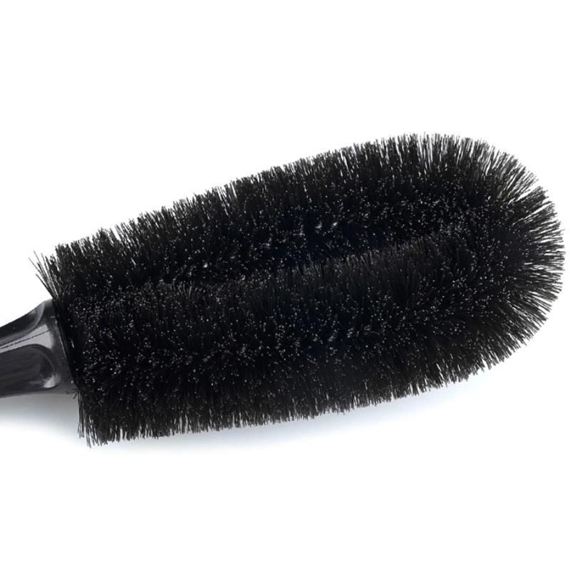 Car Wheel Brush Tire Cleaning Brushes Tools Car Rim Scrubber Cleaner Duster Handle Motorcycle Truck Wheels Car Detailing Brush