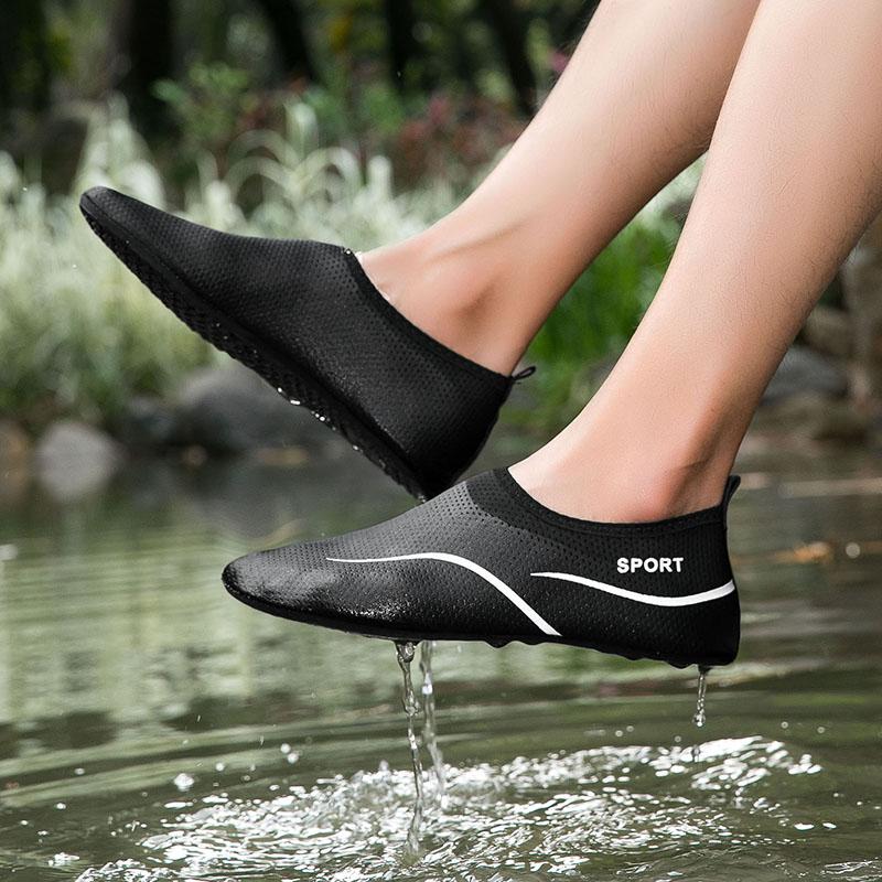 Fashion Diving Shoes Women Aqua Shoes Men Beach Swimming Water Sport Socks Barefoot Sneaker Fitness Dance Swim Surfing Snorkeling Shoe