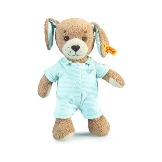 Steiff Steiff Plush Good Night Dog Blue Baby friendly and cute dog [parallel import product]