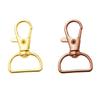 10 Stück Lanyard Karabinerhaken Schlüsselanhänger Cliphaken Drehhaken Metall Hummerverschluss für Nähen Schmuck DIY Bastelzubehör