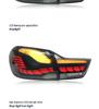 BMW 4 Series F32 F36 LED Taillight Mod: Dragon Scale Daytime, Reversing, and Brake Lights Assembly