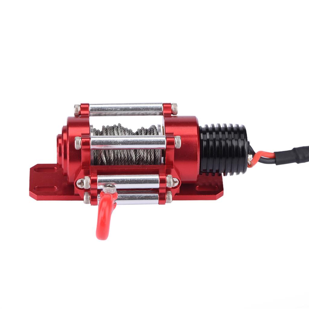 1:10 RC Crawler Climbing Cars Electric Metal Winch for SCX10 D90 D110 TF2 TRX4 KM2
