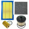 Filter Set for New GreatWall Poer GWM PAO Haval Poer Cannon Ute Haval Power Diesel Pickup 2022- 1109110XP6EXA 1111402XED96 Mass Air Flow 3