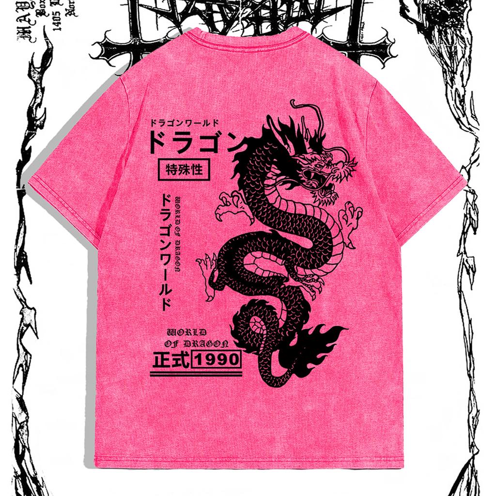T-shirt Grafica da Uomo Unisex Cotone Oversize Manica Corta Vintage Streetwear Maglietta Casual Top