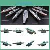 Detailed 4d Assembled Battleship Warship Model Toy For Imaginative Military Adventures