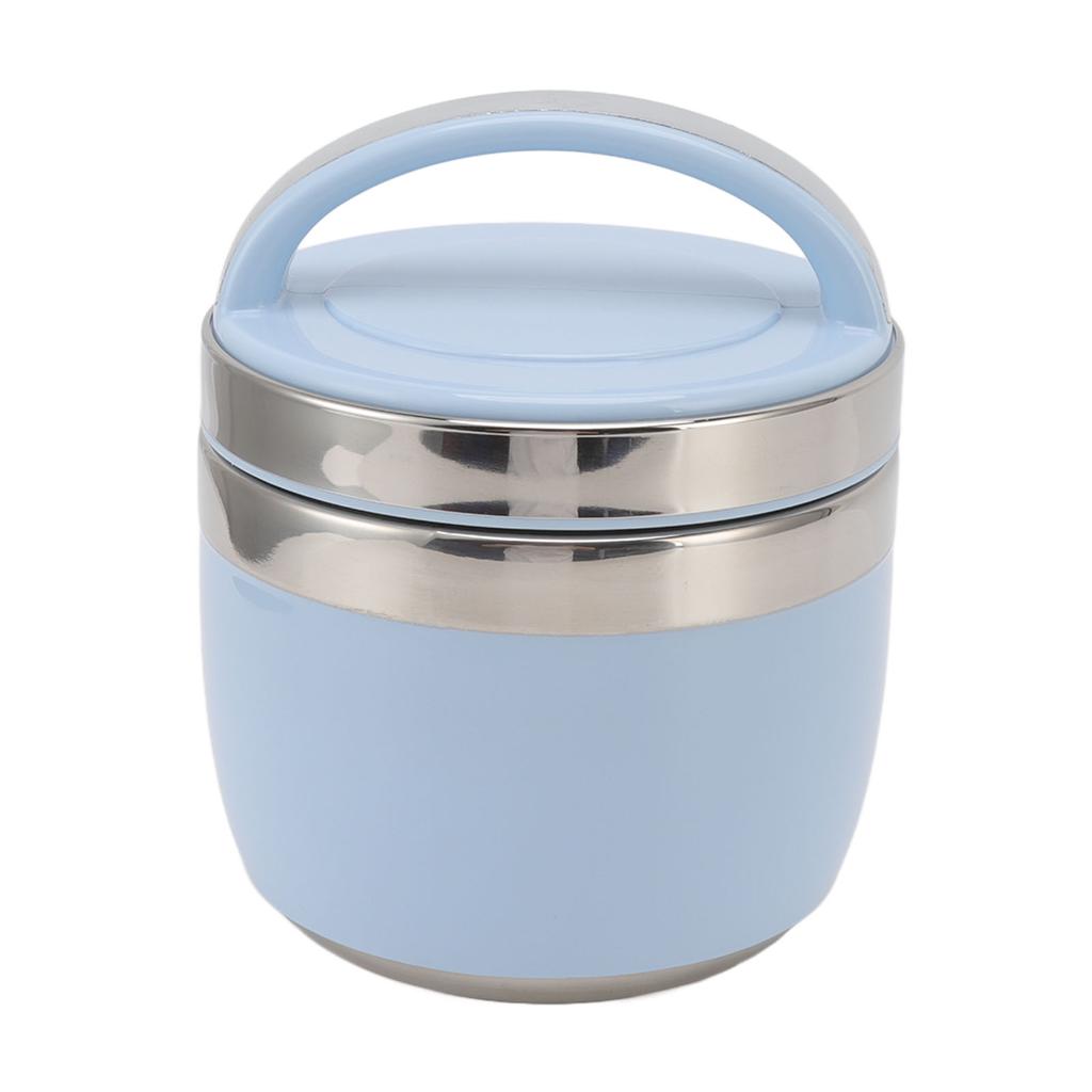 1,5L Vakuummatlåda 304 Rostfritt Stål Isolerad Matbehållare Bärbar Bentolåda för Student