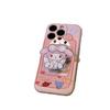 Sanrio Pink KT Airbag Stand Phone Case for Apple 16