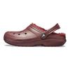 Crocs Classic Clog Sports Unisex Wine Red Sandals 203591-60U