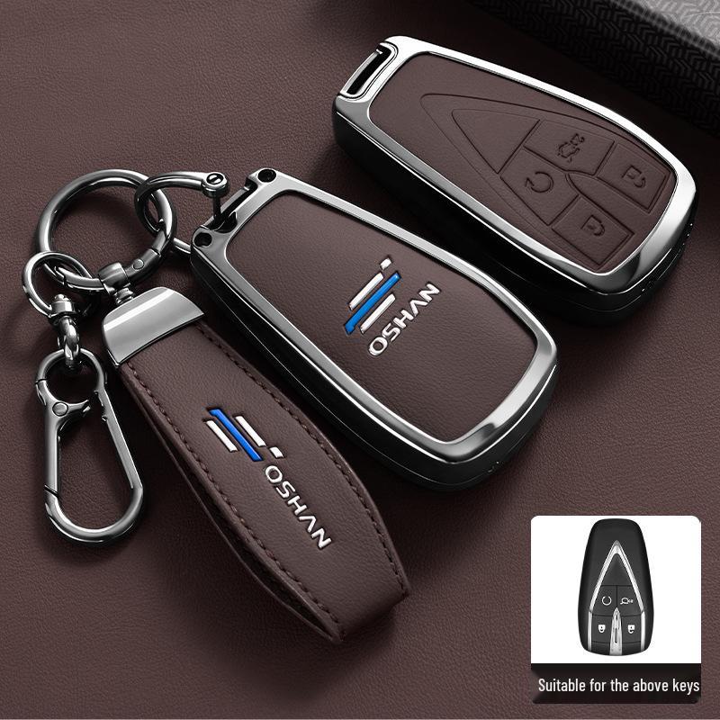 2024 Changan Oshan Car Key Case - Metal Full Coverage Shell for Z6, X5 Plus, X7 Models