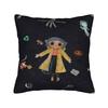 Horror Cartoon C-Coraline Pillow Case Novelty Pillow Cover Graphic Pillowcases For Wedding Party Home Decor