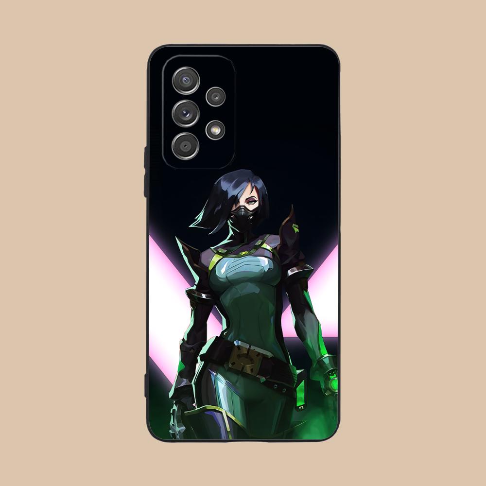 Valo Viper Handyhülle für Samsung Galaxy A56 55 54 53 52 51 36 35 34 23 16 15 5G Weiche TPU Stoßfeste Abdeckung