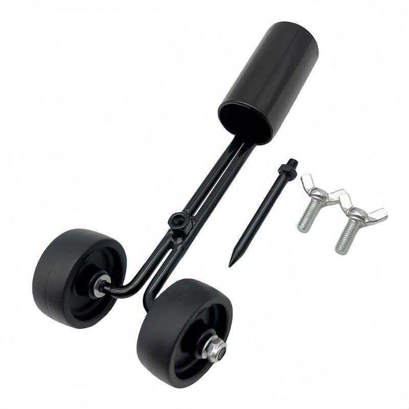 

Weeds Remover with Wheels Durable Steel Weeder Rolling Wheel Weeds Hook With Ergonomic Design For Deep Root Extraction