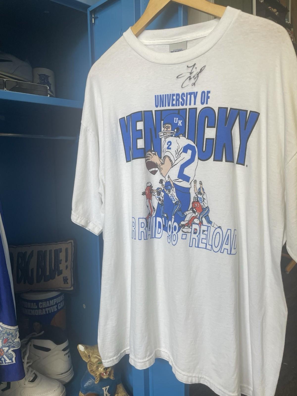 Vintage Kentucky Wildcats Tim Couch T Shirt Unisex T-Shirt XXXL