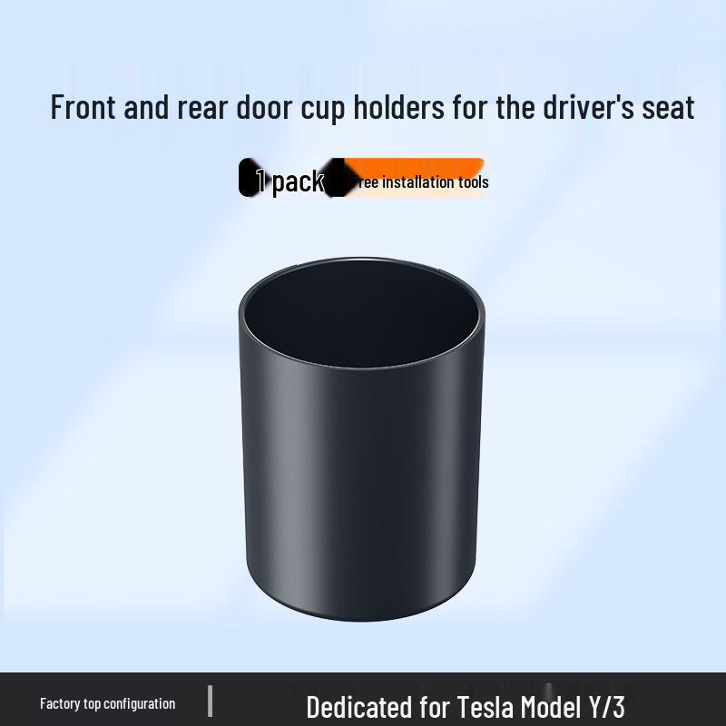 Compatible Tesla Model 3/Y Door Handle Cup Holder Storage Box