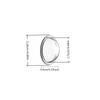2/6PCS 360-degree Panoramic Camera Protection Cover for Cars, High-definition, Scratch-resistant, Easy to Install