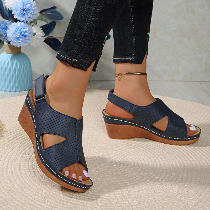 Fashion Ladies Shoes 2025 Wedges Women's Sandals Casual Open Toe Sandals Women New Summer Platform Shoes Woman Light Comfort Sandalias