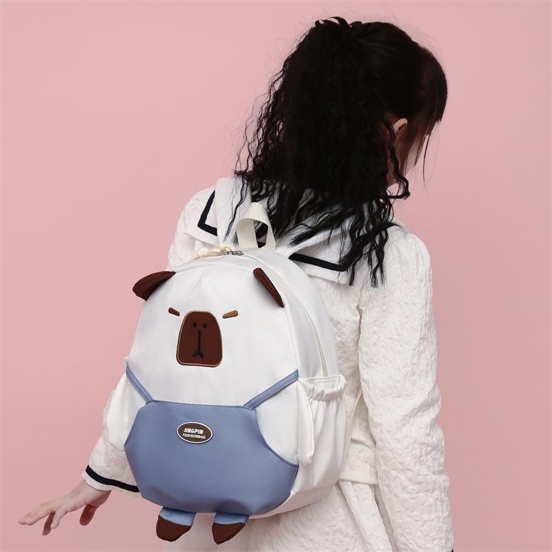 New Trend Cartoon Backpack: Cute, Colorful, Oxford Cloth Design for Elementary School