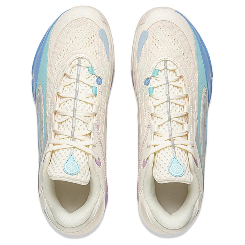Li Ning Wade 808 5 Ultra Cotton Candy Herre Basketballsko Beige ABAV015-4