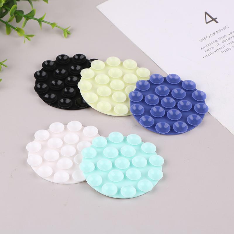 1Pc Silicone Suction Silicone Suction Cups Square Phone Case Back Silicone Suction Cups Suction Silicone Cell Phone