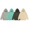 Essentials Streetwear Paare Hoodie Weiche Baumwollmischung Lockere Passform Buchstabendruck Lässiger Pullover Herren Damen