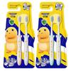 Frog Children's Soft Bristle Toothbrush 6-Pack