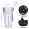 24OZ Mixer Gaskets for BL2012 BL2013 BL480 BL482 BL486CO BL487 Blender Blade Cup