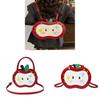 Fashionable Small Apple Backpack With Pu Leather And Padded Shoulder Straps For Casual Outings