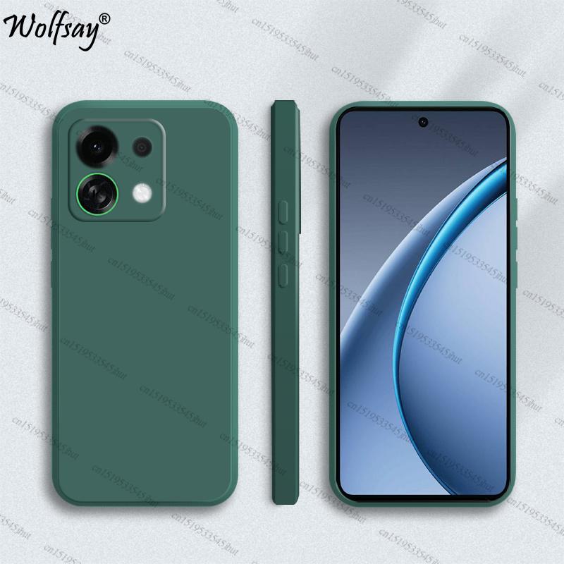 Case For Oppo K13 Turbo Case Anti-knock Original Liquid Silicone Back Case Oppo K13 Turbo Cover For Oppo K13 Turbo Pro TPU Funda