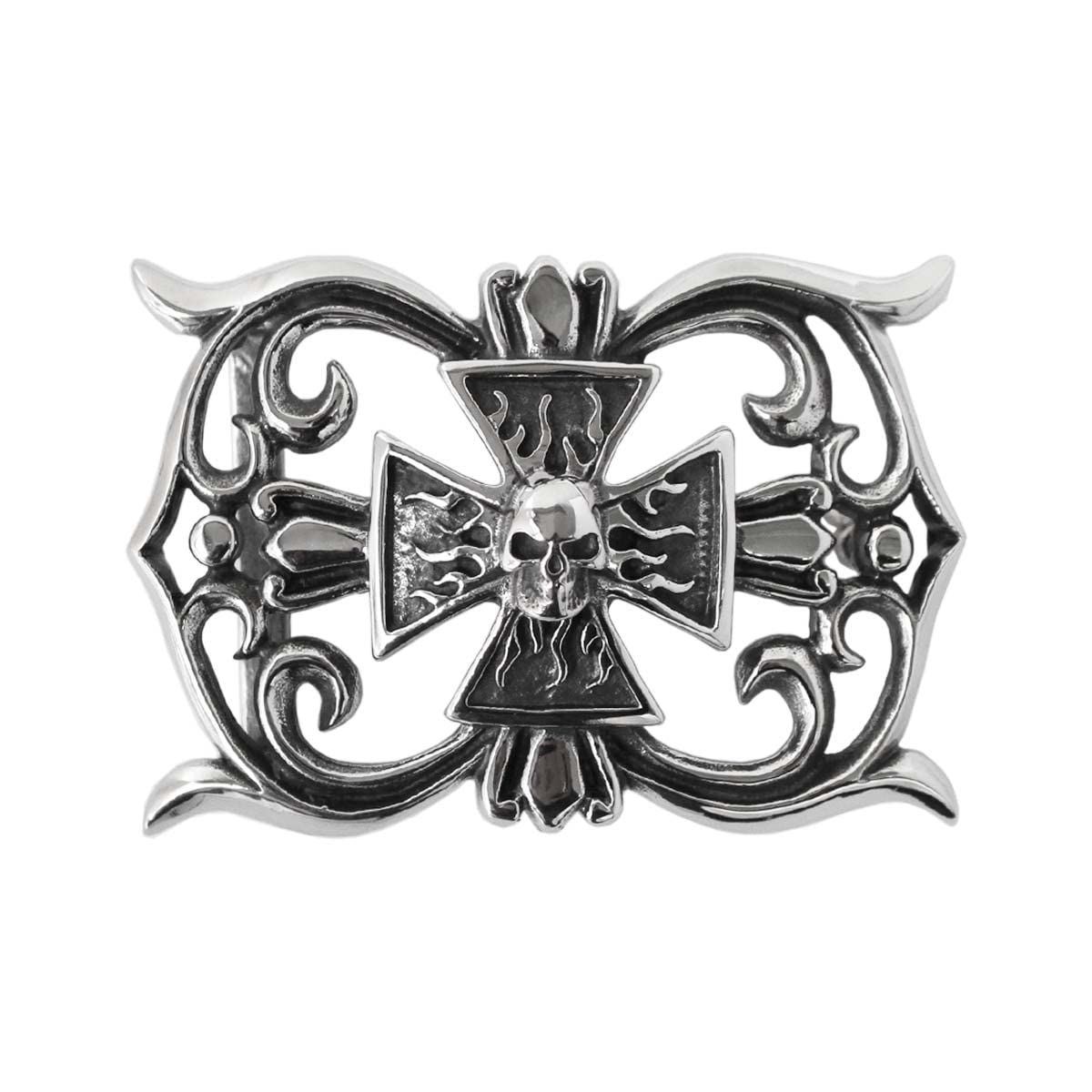 

Дизайн з литої нержавіючої сталі хірургічна нержавіюча сталь шкіра натуральна [Days Art] пряжка, гіпоалергенна, пряжка, сталь, хром, байкер, ремінь, шкіра, чоловічий