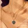 Vintage Alloy Heart Charm Pendant For Handmade Necklace Jewelry Accessories Lightweight Crafting Supplies