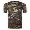 Men's Grey Ruins Camo Sports T-Shirt