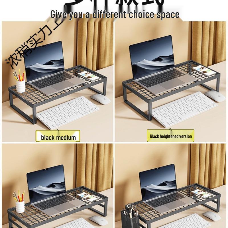 Verstellbarer Laptop- und Monitorständer für Zuhause oder das Büro