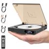 Compact Portable DVD & EVD Player for Kids - HD Mini CD & VCD Compatible