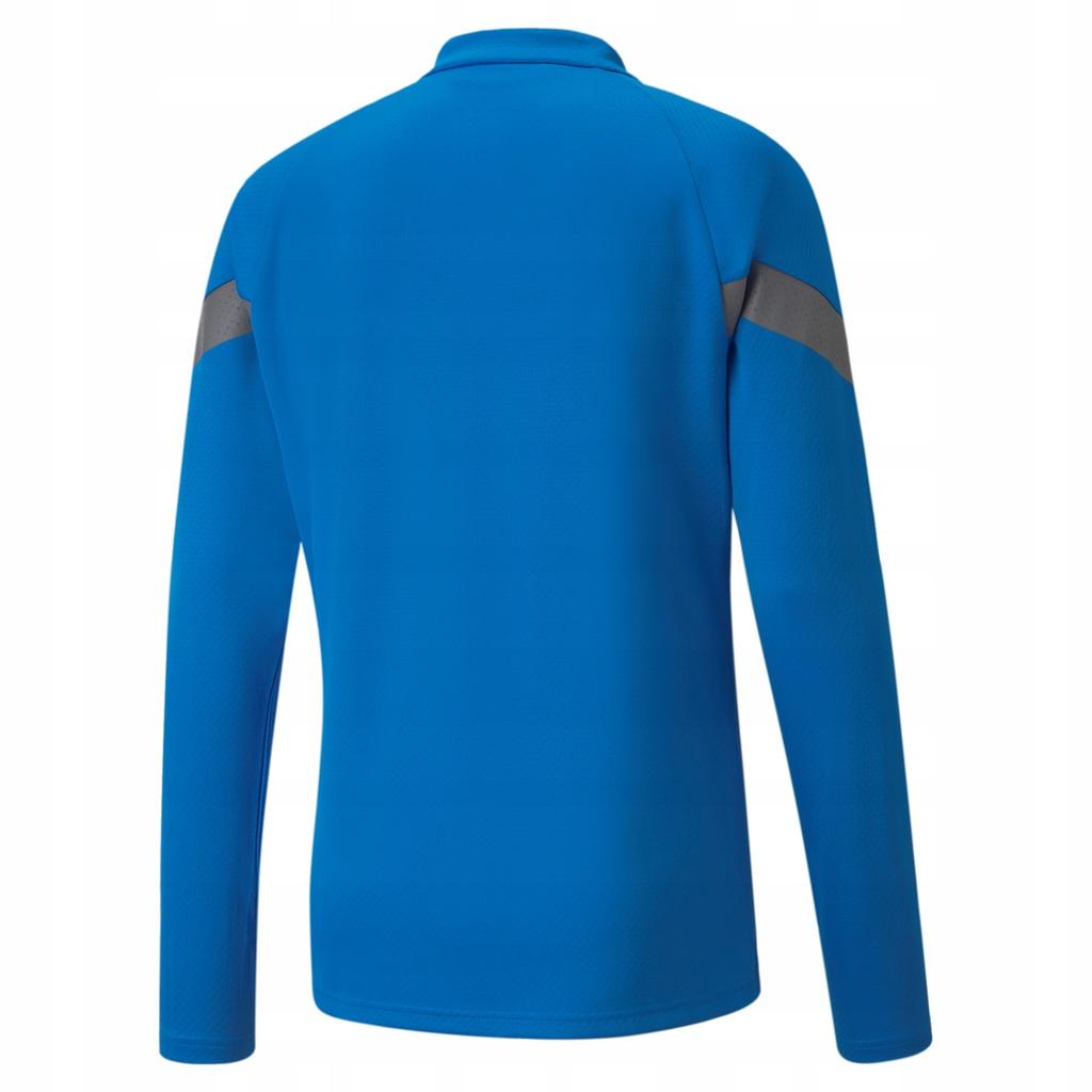 Y4402 PUMA teamFINAL Training 1/4 Zip Top Fizzy Lime MEN'S SWEATSHIRT