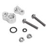 Rear AC Air Conditioning Block Off Kit Aluminium Alloy Replacement for 1500 2500 2014 2019