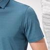 Men's 100% Silk Jacquard Business Casual Polo Shirt