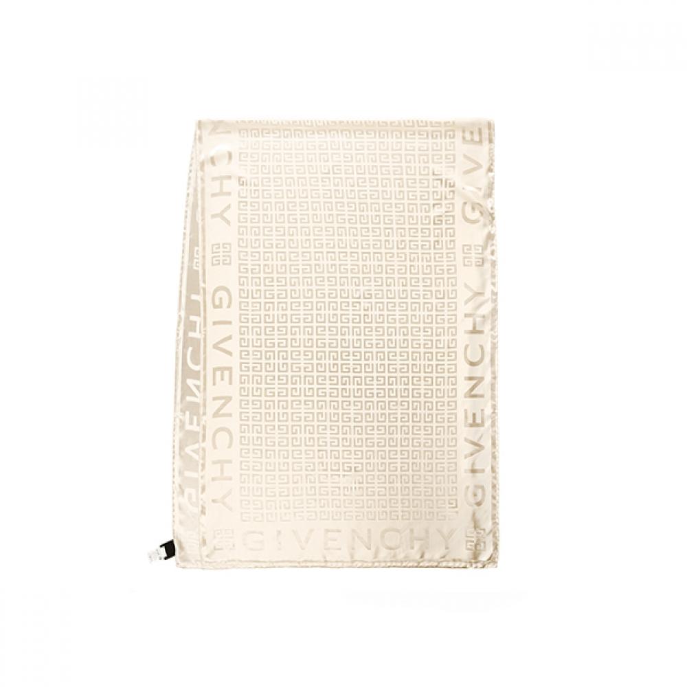 

Givenchy Bg00dkg03f 105 G7020wj53 4g Monogram Shiny Jacquard Silk Stole Scarf BG00DKG03F 105