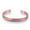 Brățară Manșetă Flori Bangle pentru Femei Bărbați Vintage Reglabilă Placată cu Cupru Antic Brățară Magnetică Bijuterii la Modă Cadou