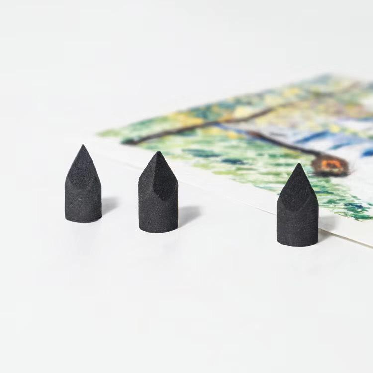 Oil Pastel Blending Tool Set: Double-Ended Tips, Sketch Stumps, Highlighting Sponge Balls